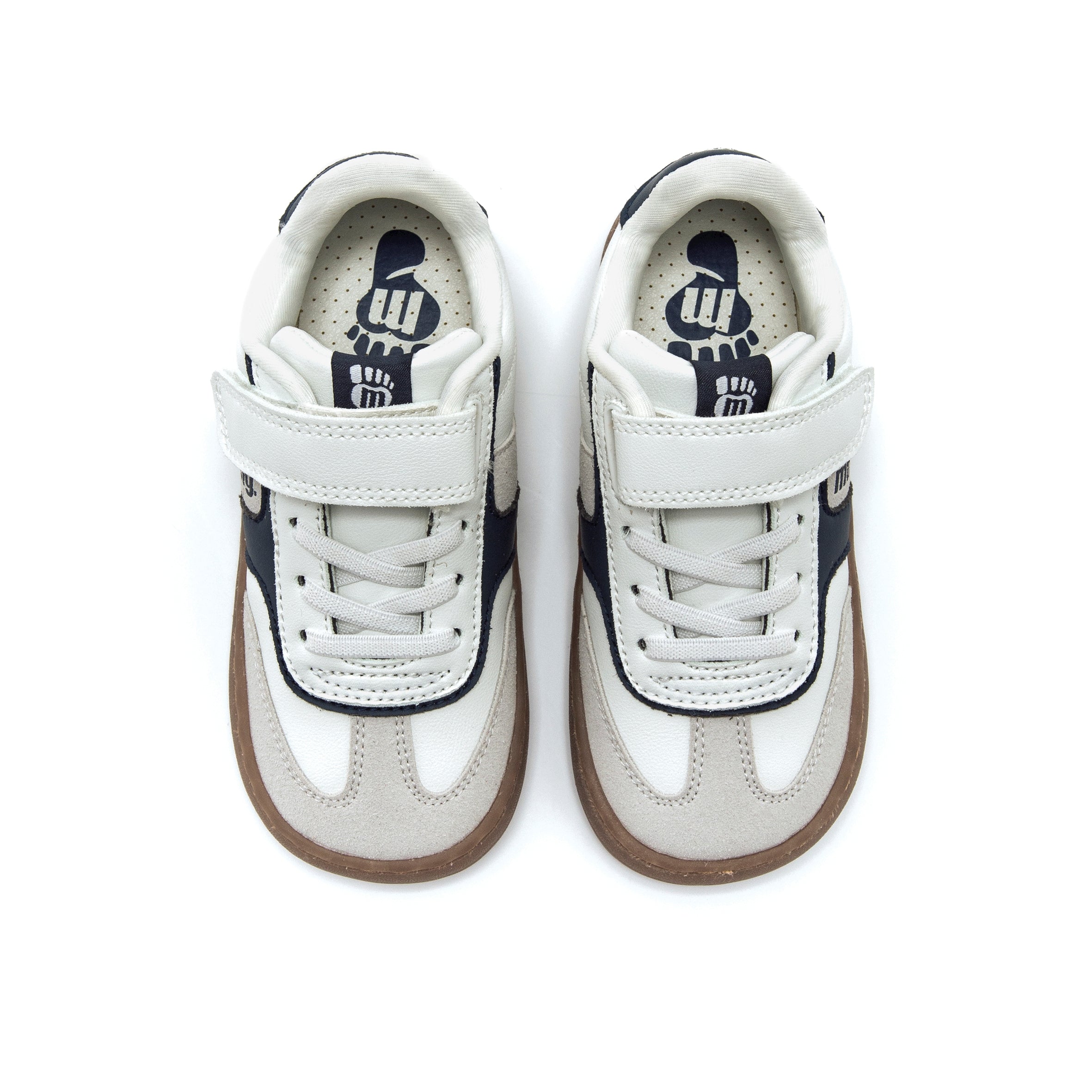MTNG Free Respect 2 White / Navy - Детски босоноги патики