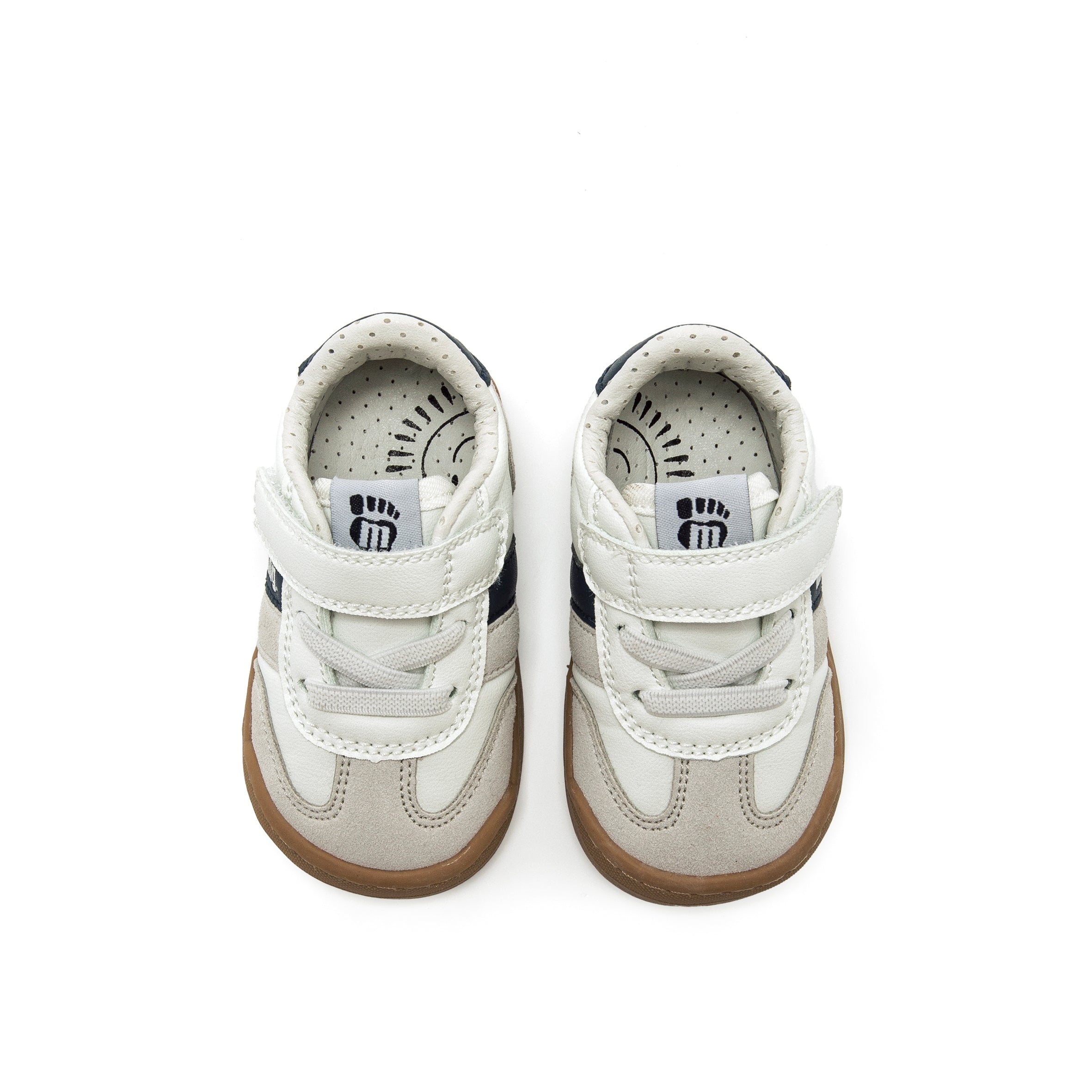 MTNG Free Respect White / Navy - Детски босоноги патики