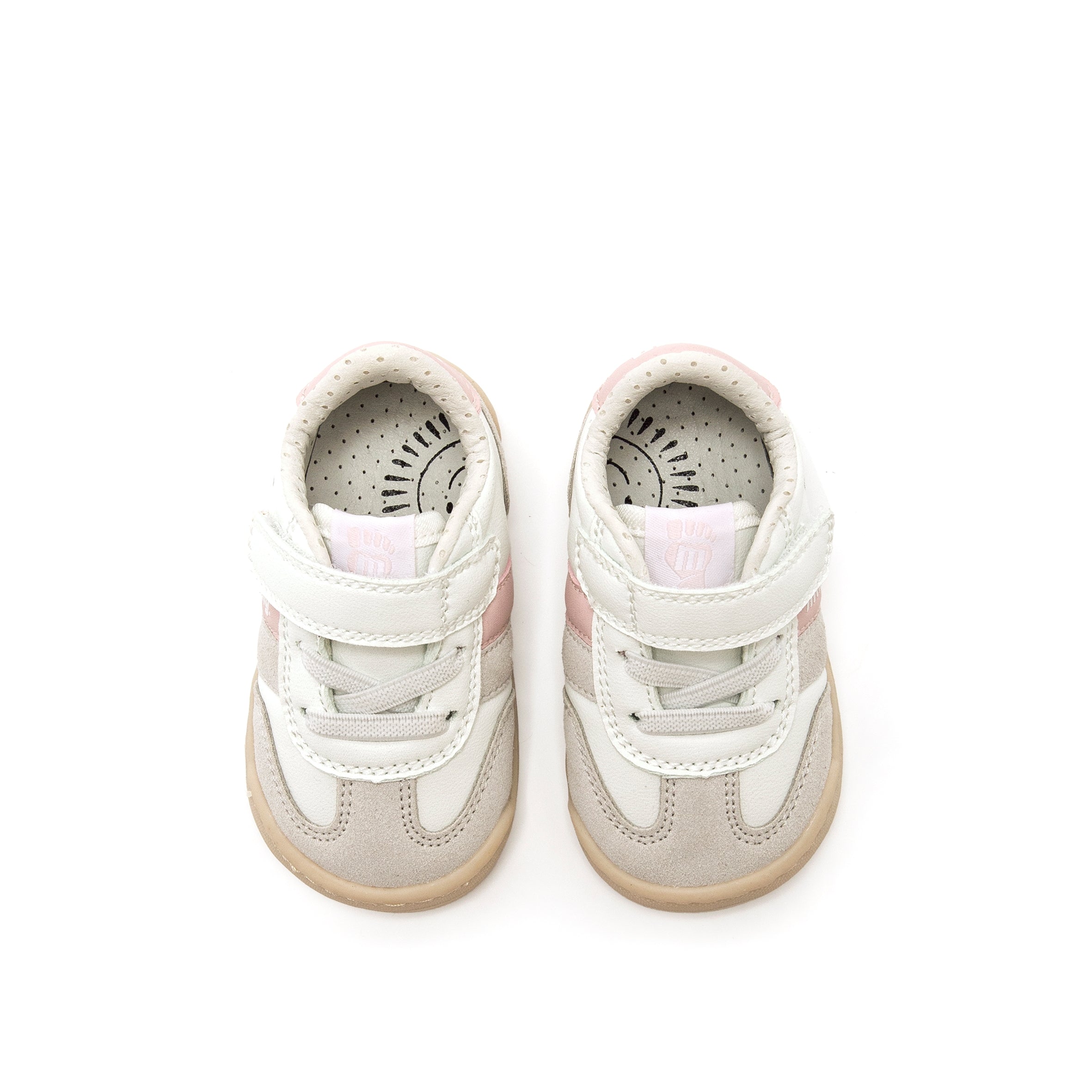 MTNG Free Respect White / Light Pink - Детски босоноги патики