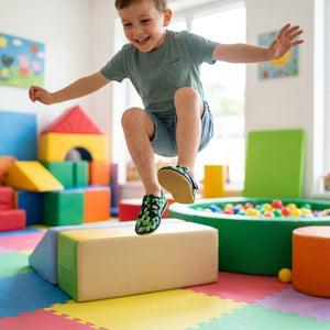 RAYVE Slippers Cubes - Детски босоноги топлинки