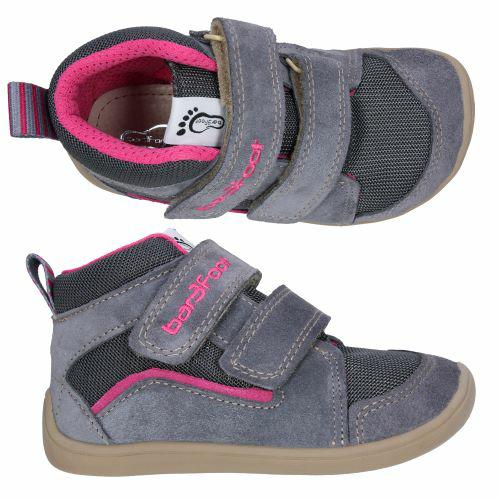 Bar3foot Elf Utah Hydro Grey Pink – детски босоноги обувки