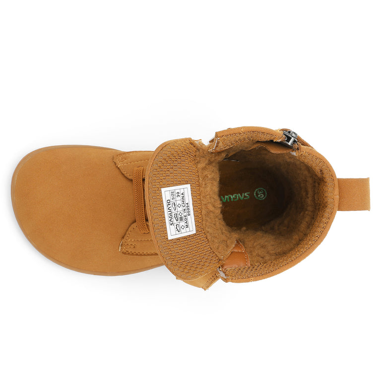 Saguaro Kids Ambition Brown – детски босоноги чизми, слика 9