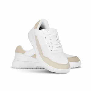 Barebarics Vaporo White Beige — босоноги патики за жени и мажи, дишлива мрежа, анатомска форма