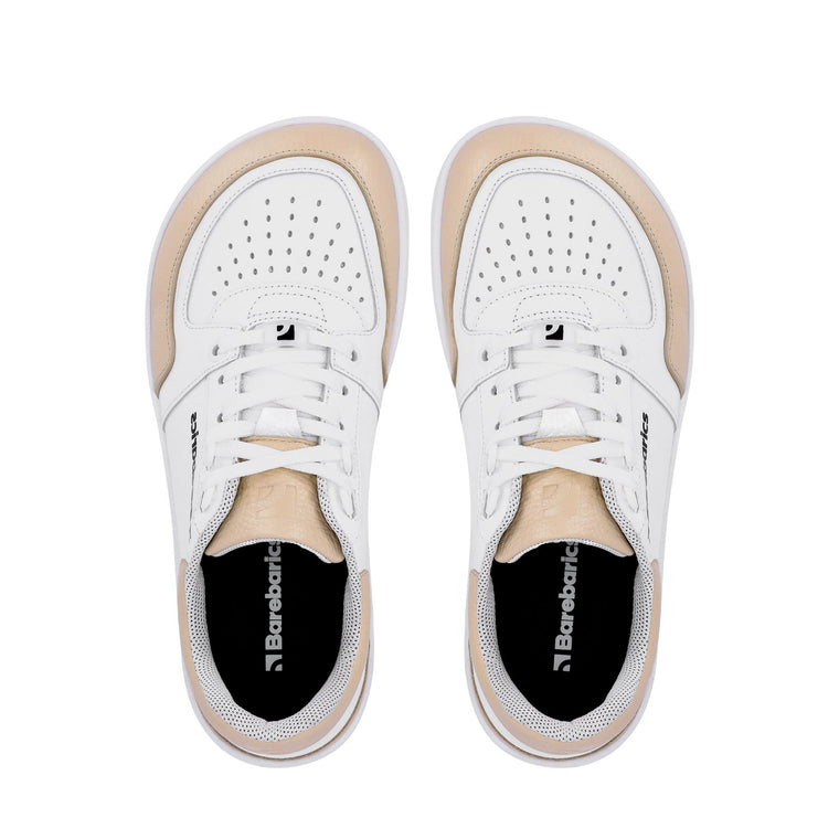 Barebarics by Be Lenka Wave White & Beige – унисекс босоноги патики, слика 2