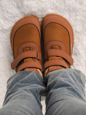 Детски чизми Be Lenka Zippu Kids all brown – на снег