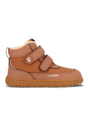 Детски чизми Be Lenka Zippu Kids all brown – страничен изглед