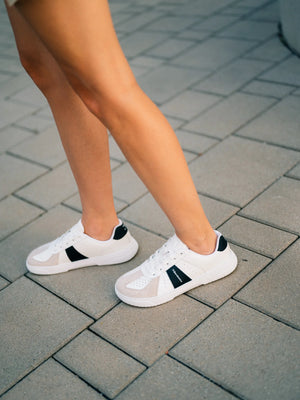 Unisex патики Barebarics Icara white beige – носени