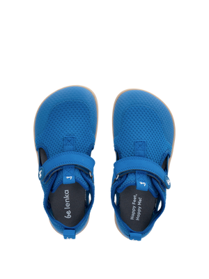 Ѓон на детските босоноги сандали Be Lenka Zest Blue