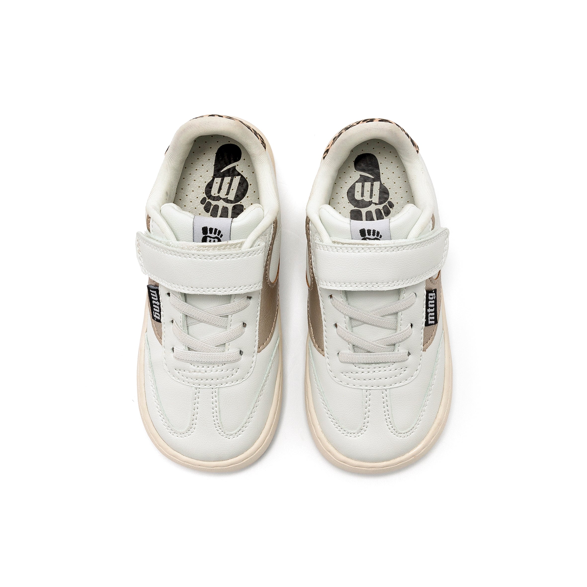 MTNG Free Respect 2 White / Pink Gold - Детски босоноги патики