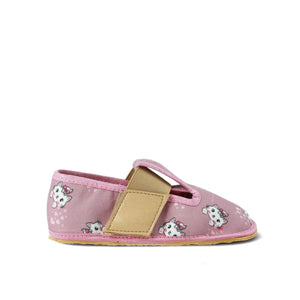 RAYVE Slippers Elastic Pink Cat - Детски босоноги топлинки