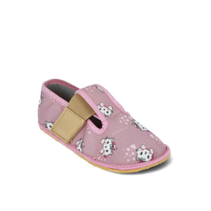 RAYVE Slippers Elastic Pink Cat - Детски босоноги топлинки