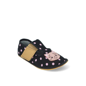RAYVE Slippers Elastic Black Cat - Детски босоноги топлинки