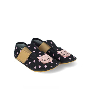 RAYVE Slippers Elastic Black Cat - Детски босоноги топлинки