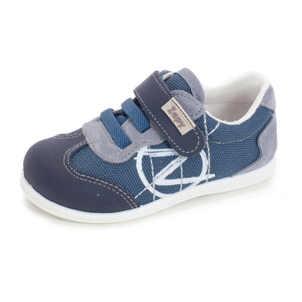 Zapy Jooguin Jeans Navy – детски босоноги патики