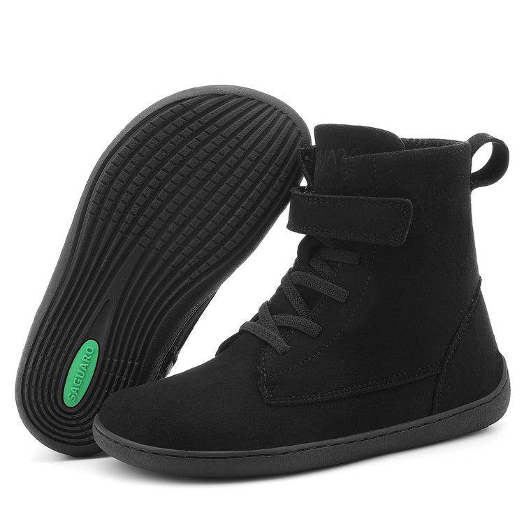 Saguaro Kids Ambition Black – детски босоноги чизми, слика 3