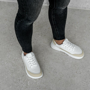 Barebarics Vaporo White Beige — босоноги летни патики, лесни и дишливи, wide toe box детали
