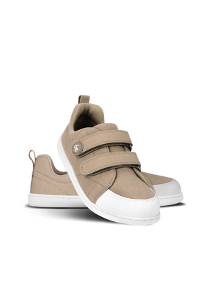 Be Lenka Canvi Kids Light Brown — анатомски летни патики за деца, горен поглед, дишлив текстил