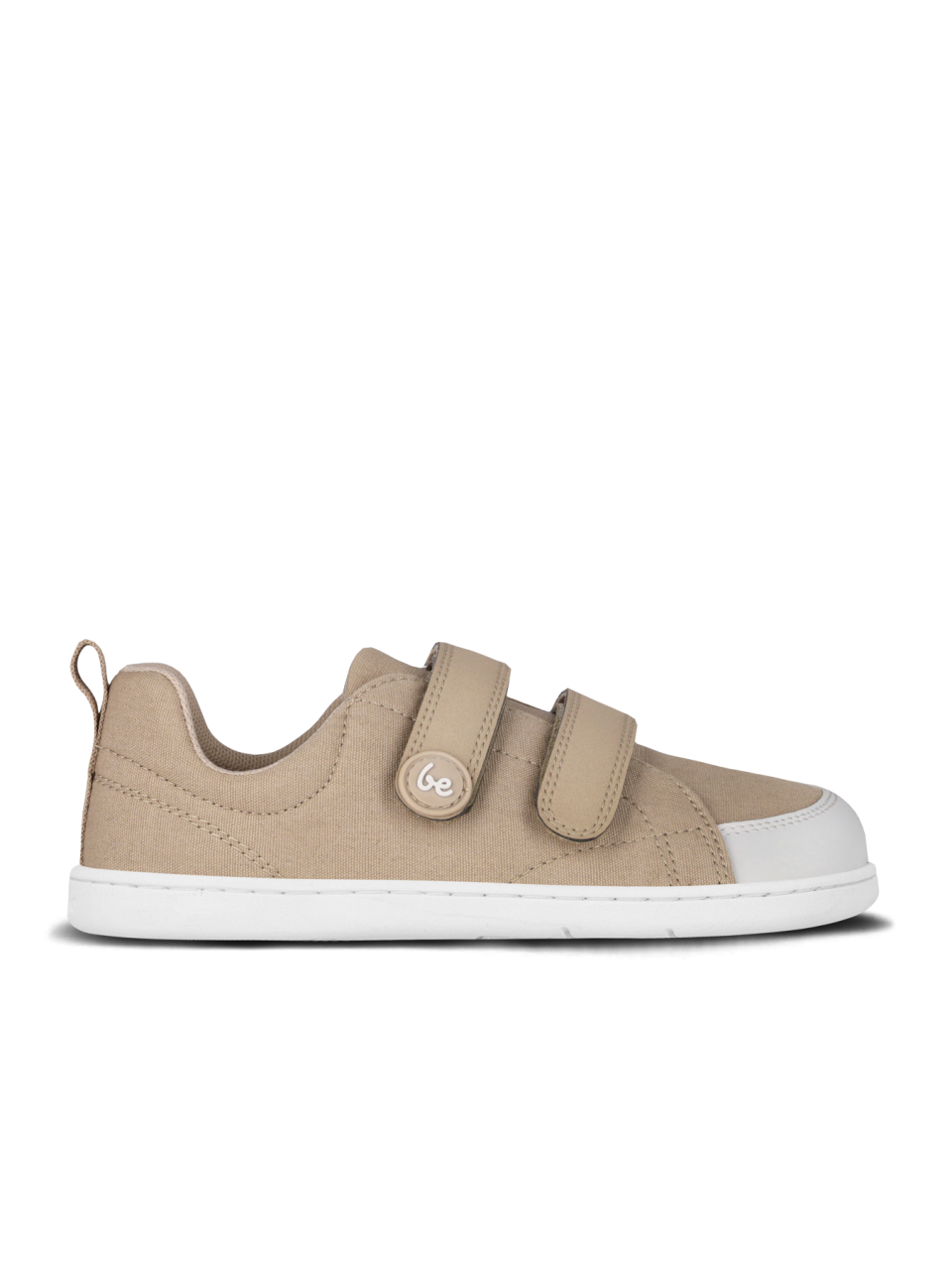 Be Lenka Canvi Kids Light Brown — детски босоноги патики со широк простор за прсти, анатомска форма, преден поглед