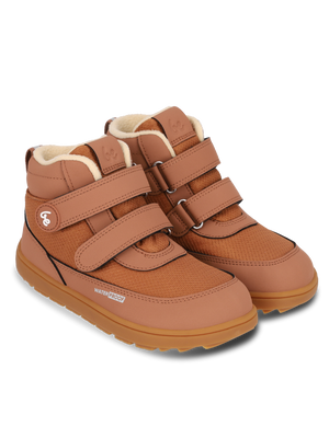 Детски чизми Be Lenka Zippu Kids all brown – пар чизми