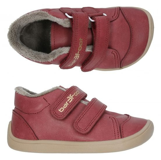 Bar3foot Elf Step Tex Burgund – детски босоноги обувки