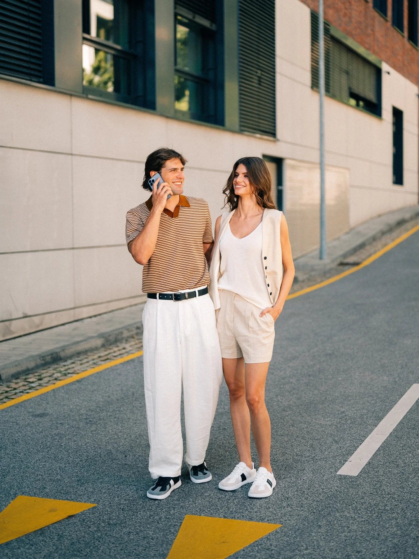 Unisex патики Barebarics Icara white beige – lifestyle